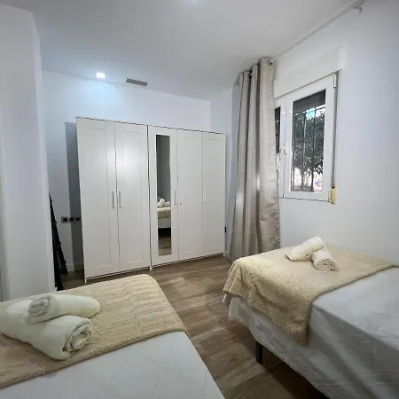 Lägenhet Camaretas Sweet Dreams Acogedor Piso Junto Al Mar Málaga